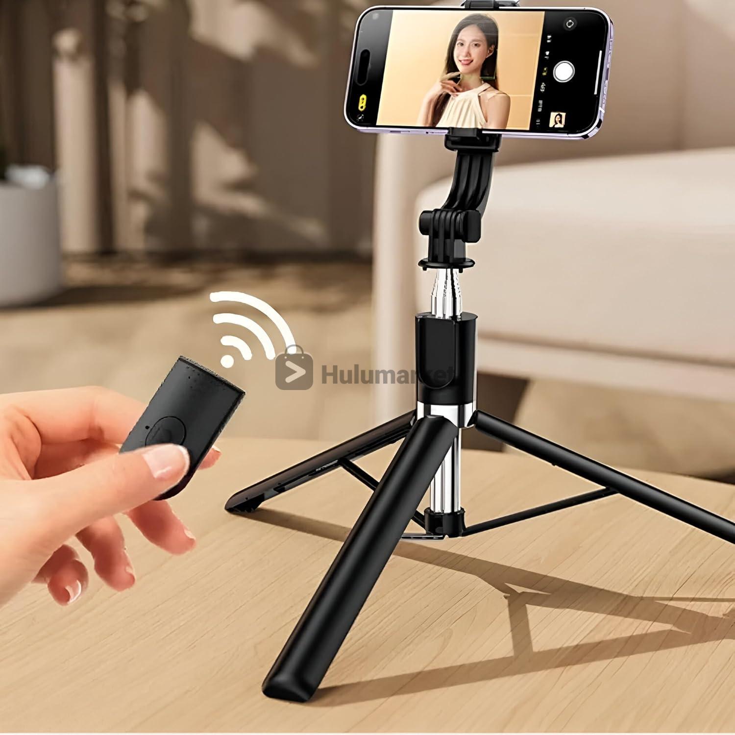 🤳 Selfie Stick Tripod with Remote Control 🎮